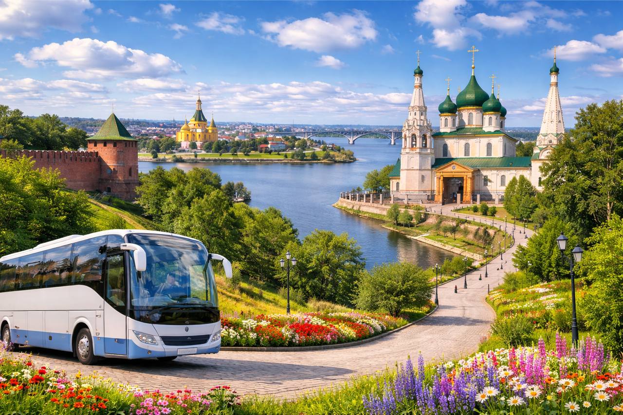 Обслуживание экскурсий по золотому кольцу Росси 